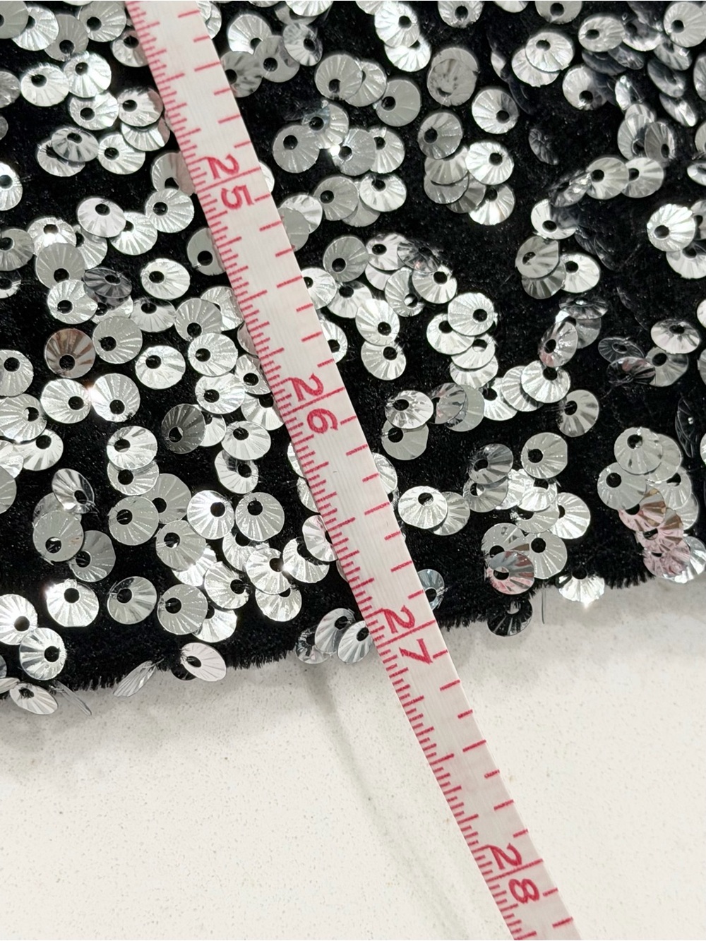White Birch Silver Sequin Strapless Mini Dress Homecoming - Picture 6 of 8